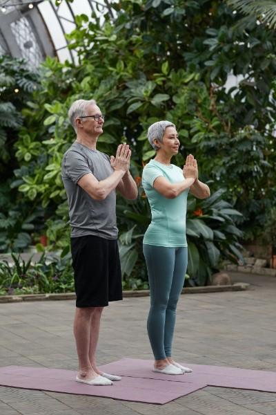 séance de yoga